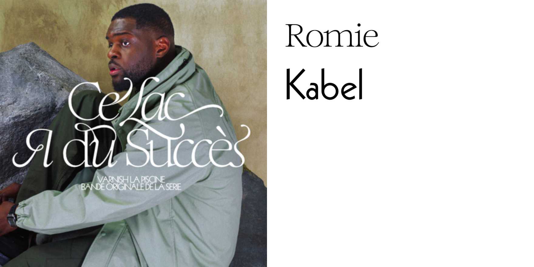 Varnish La Piscine Ce Lac A du Succès soundtrack Fonts In Use