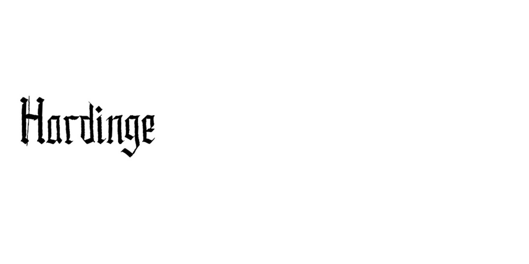 Hardinge in use - Fonts In Use