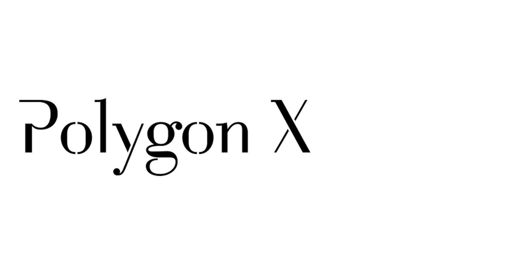 Polygon X in use - Fonts In Use