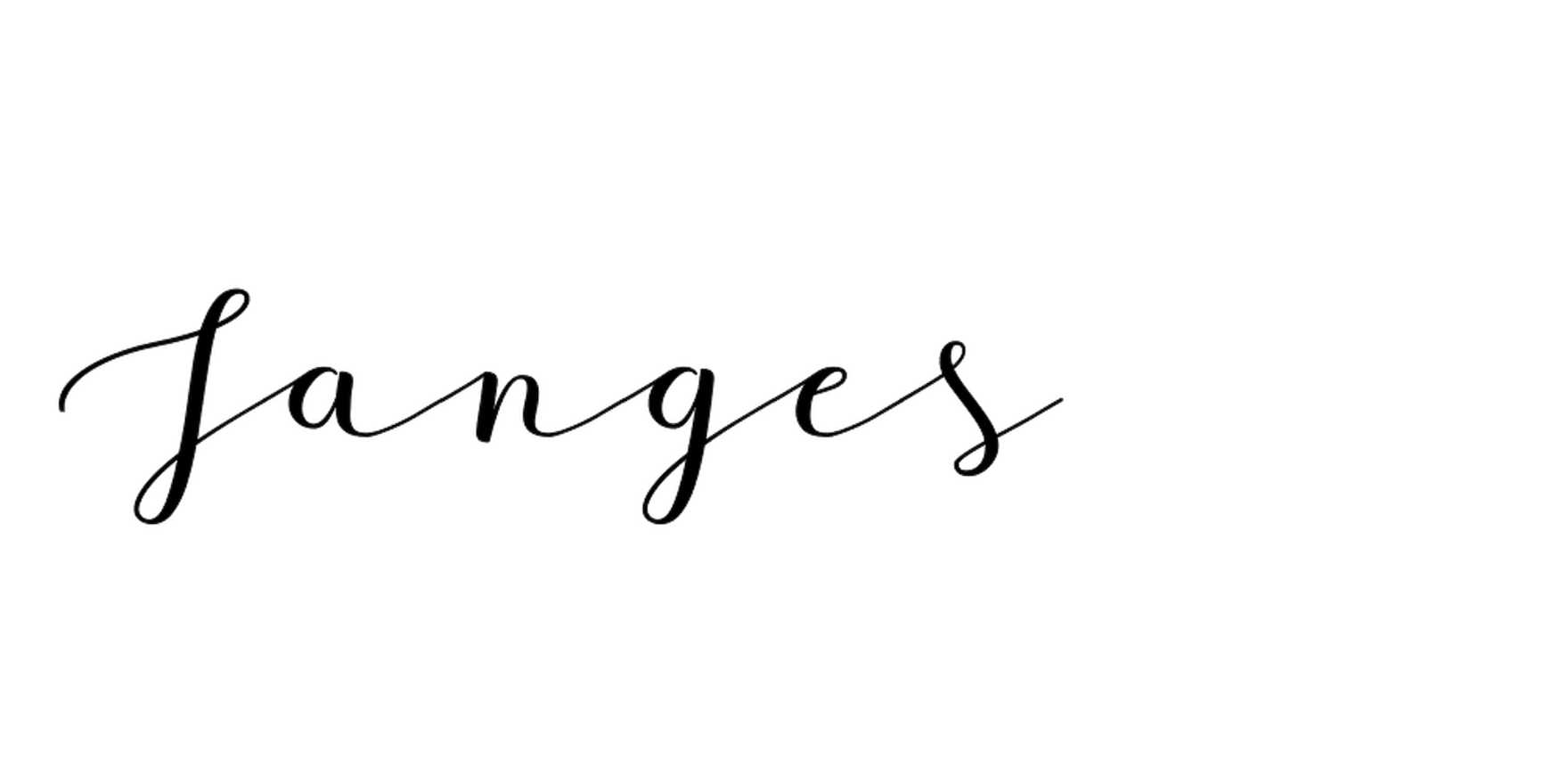 Janges in use - Fonts In Use