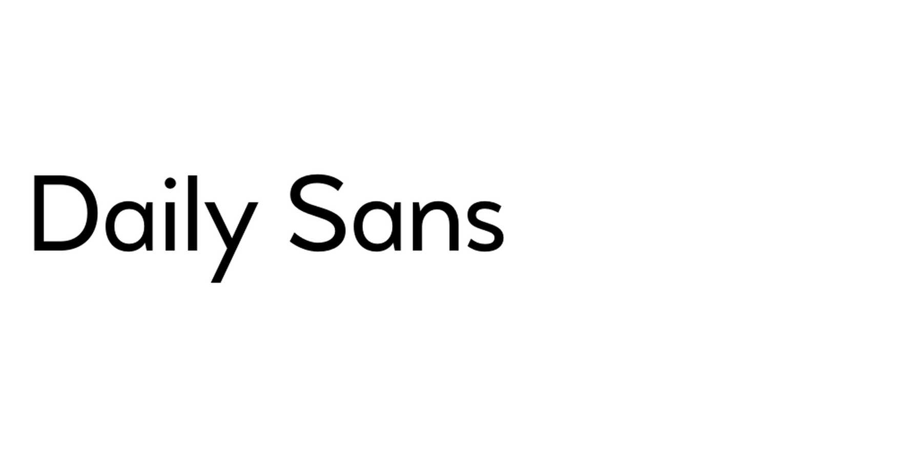 Daily Sans in use - Fonts In Use