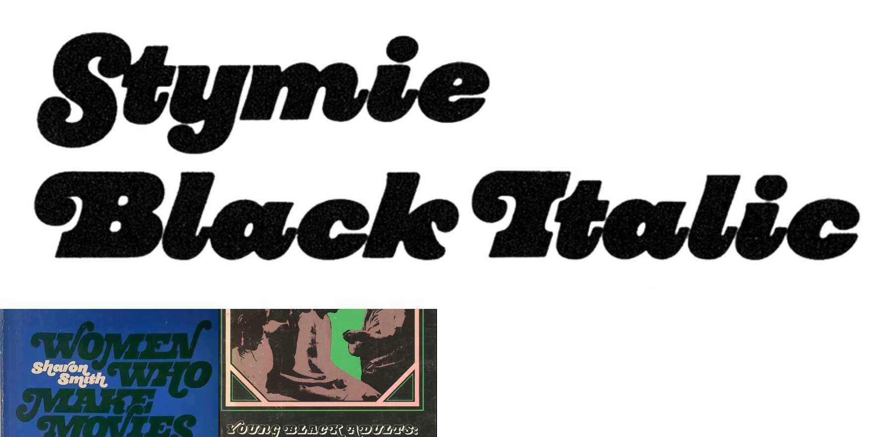 Stymie Black Italic in use - Fonts In Use
