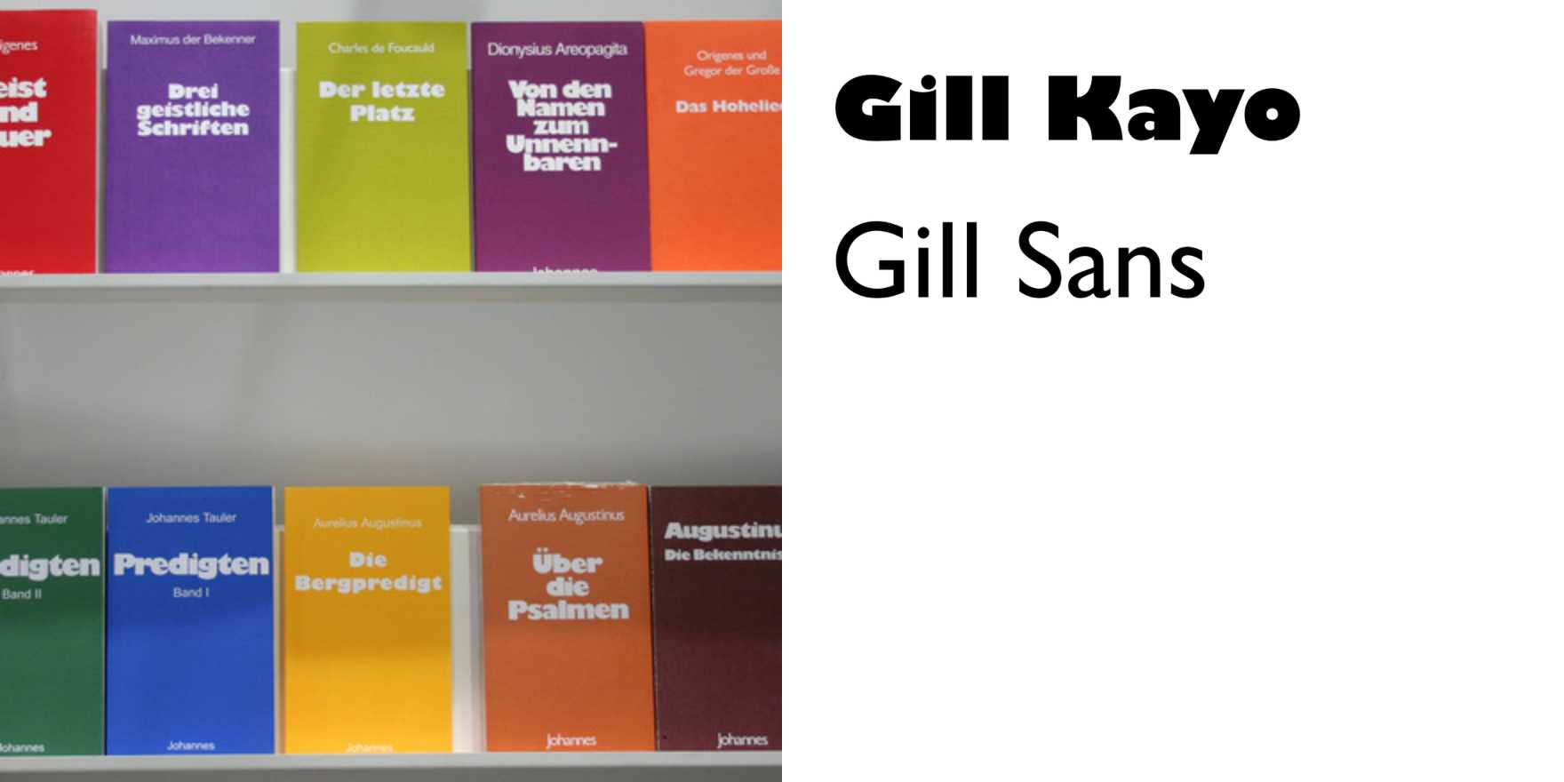 Kayo Rainbow - Fonts In Use