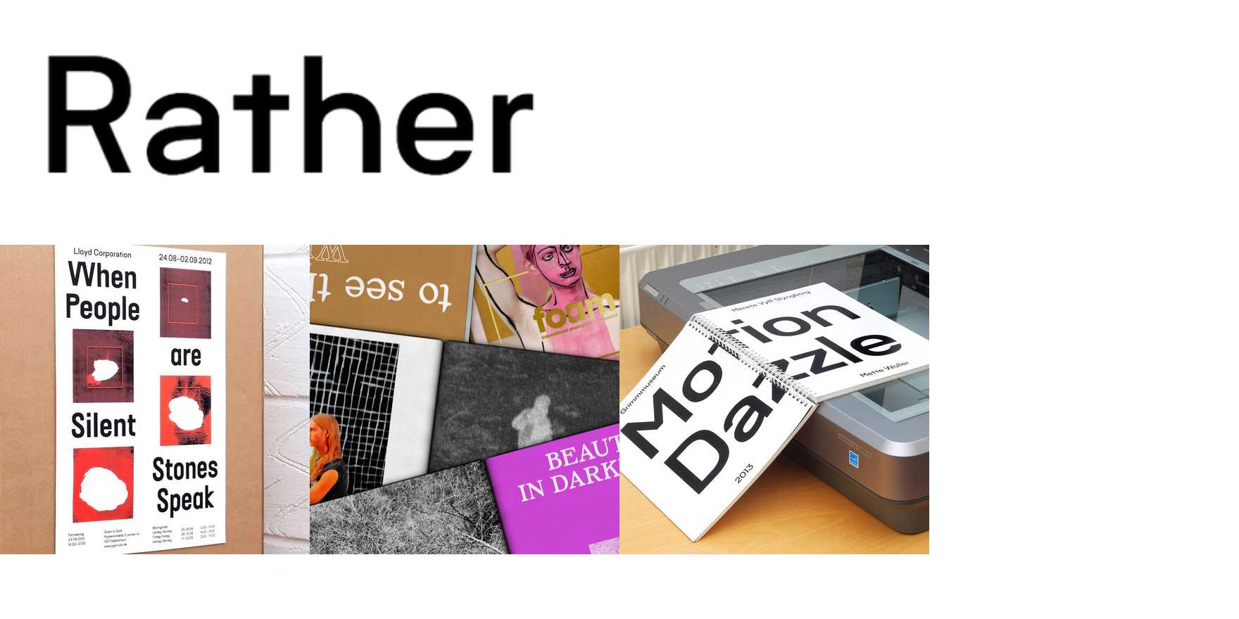 Rather in use - Fonts In Use