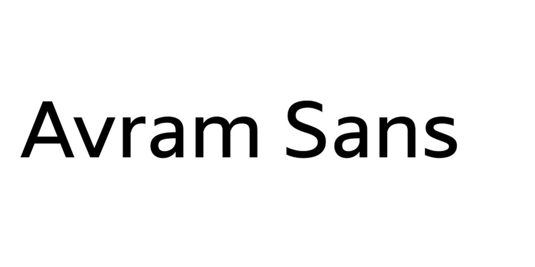 Avram Sans in use - Fonts In Use