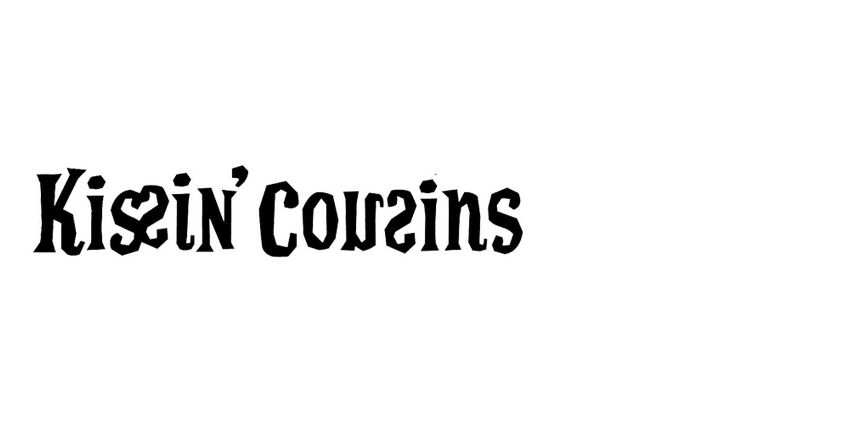 Kissin Cousins in use - Fonts In Use