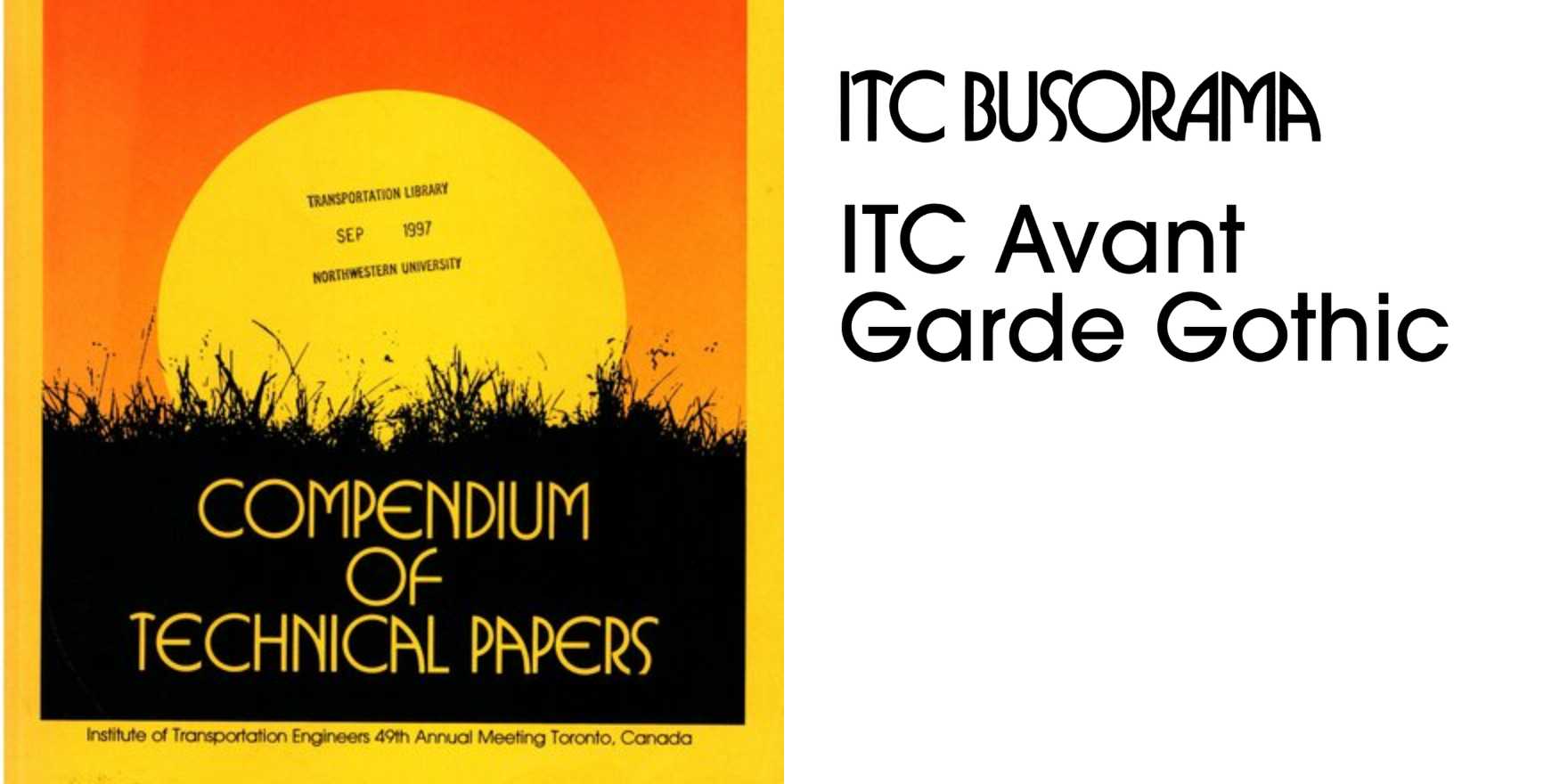 Compendium of Technical Papers, Institute of Transportation Engineers ...