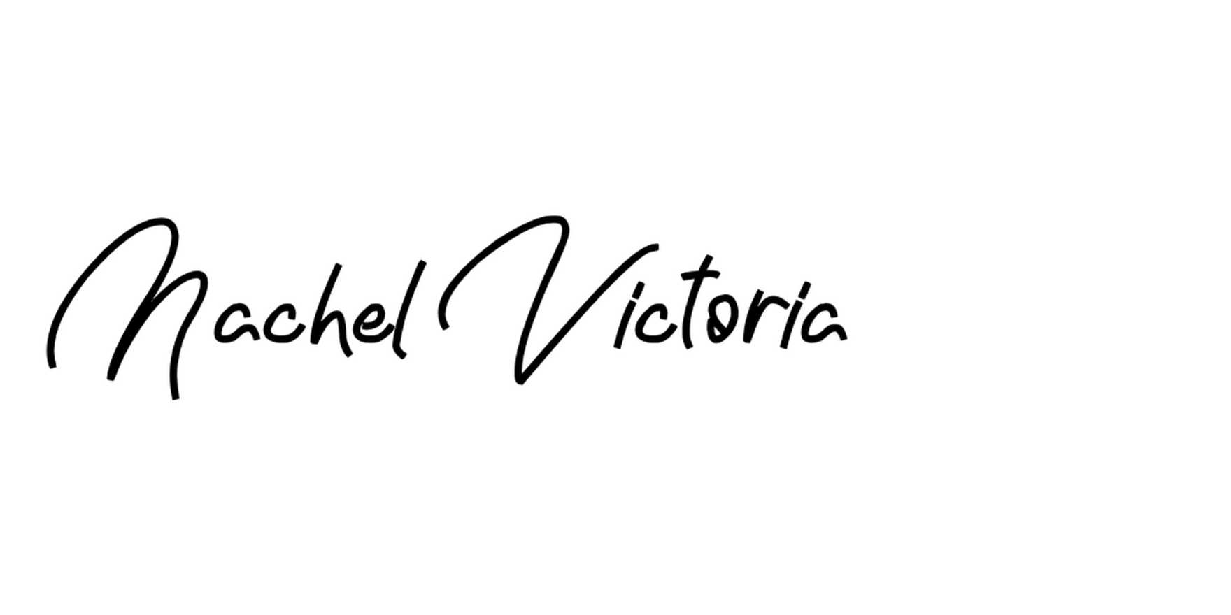 Nachel Victoria in use - Fonts In Use