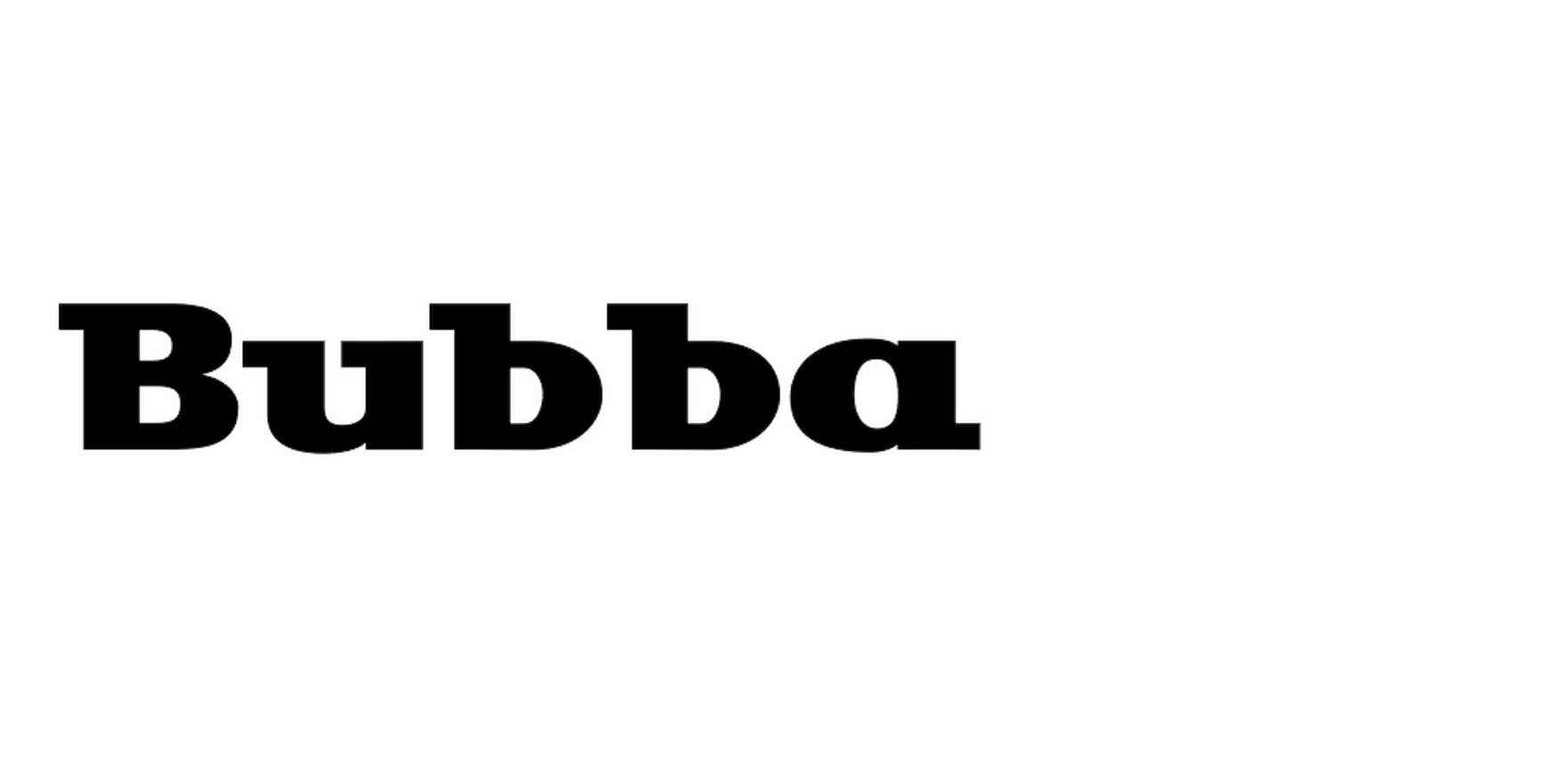 Bubba in use - Fonts In Use