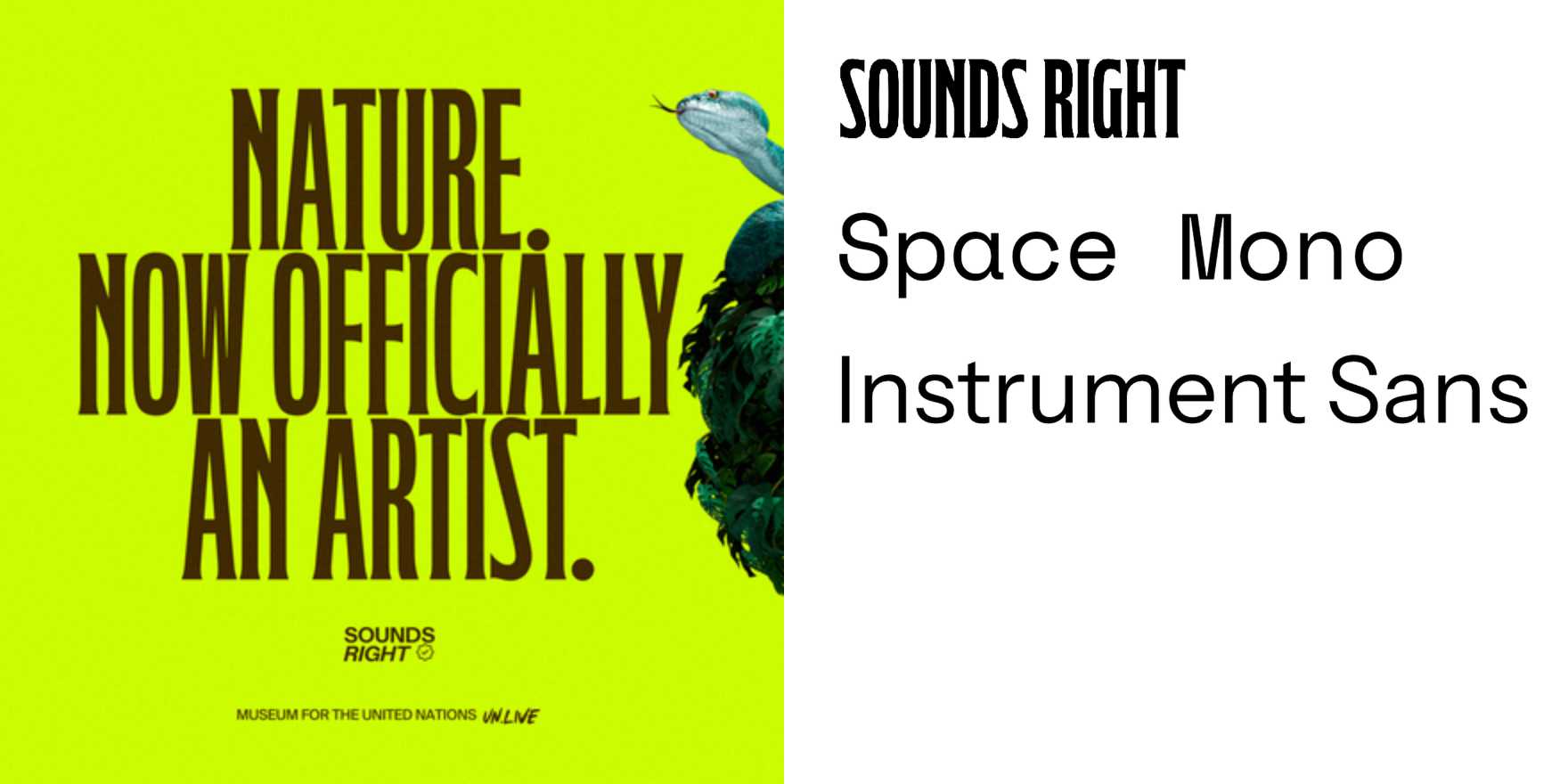 Sounds Right - Fonts In Use