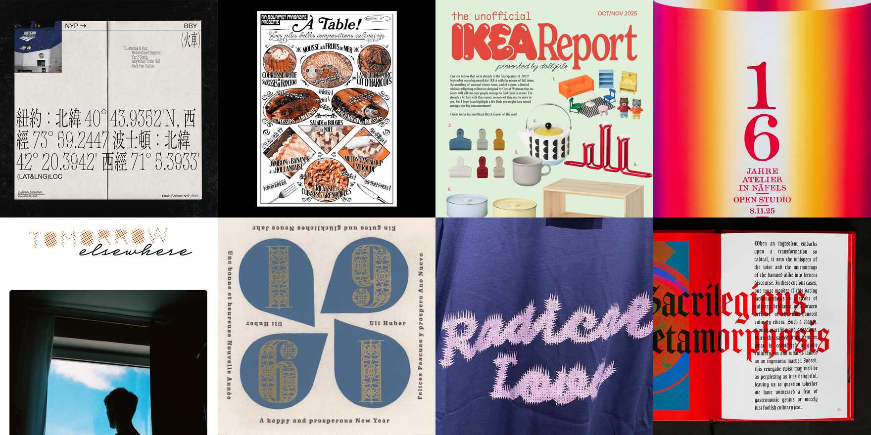 self-initiated projects - Fonts In Use