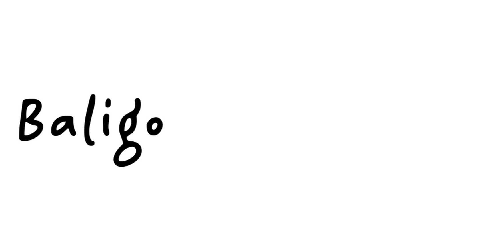 Baligo in use - Fonts In Use
