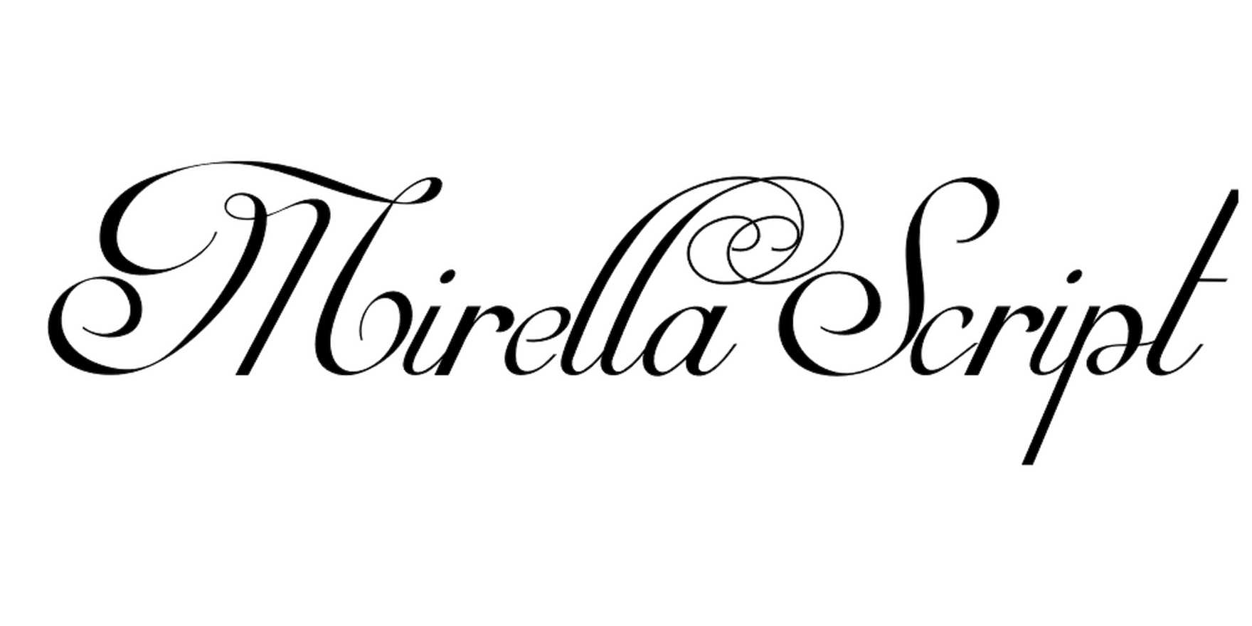 Mirella Script in use - Fonts In Use