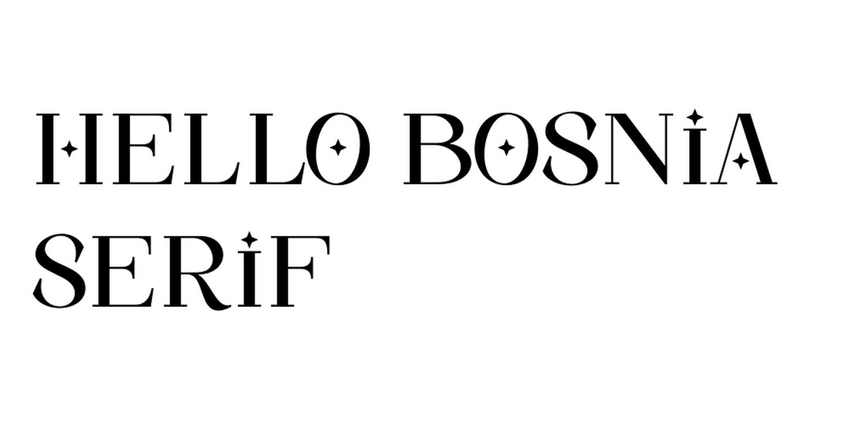 Hello Bosnia Serif in use - Fonts In Use