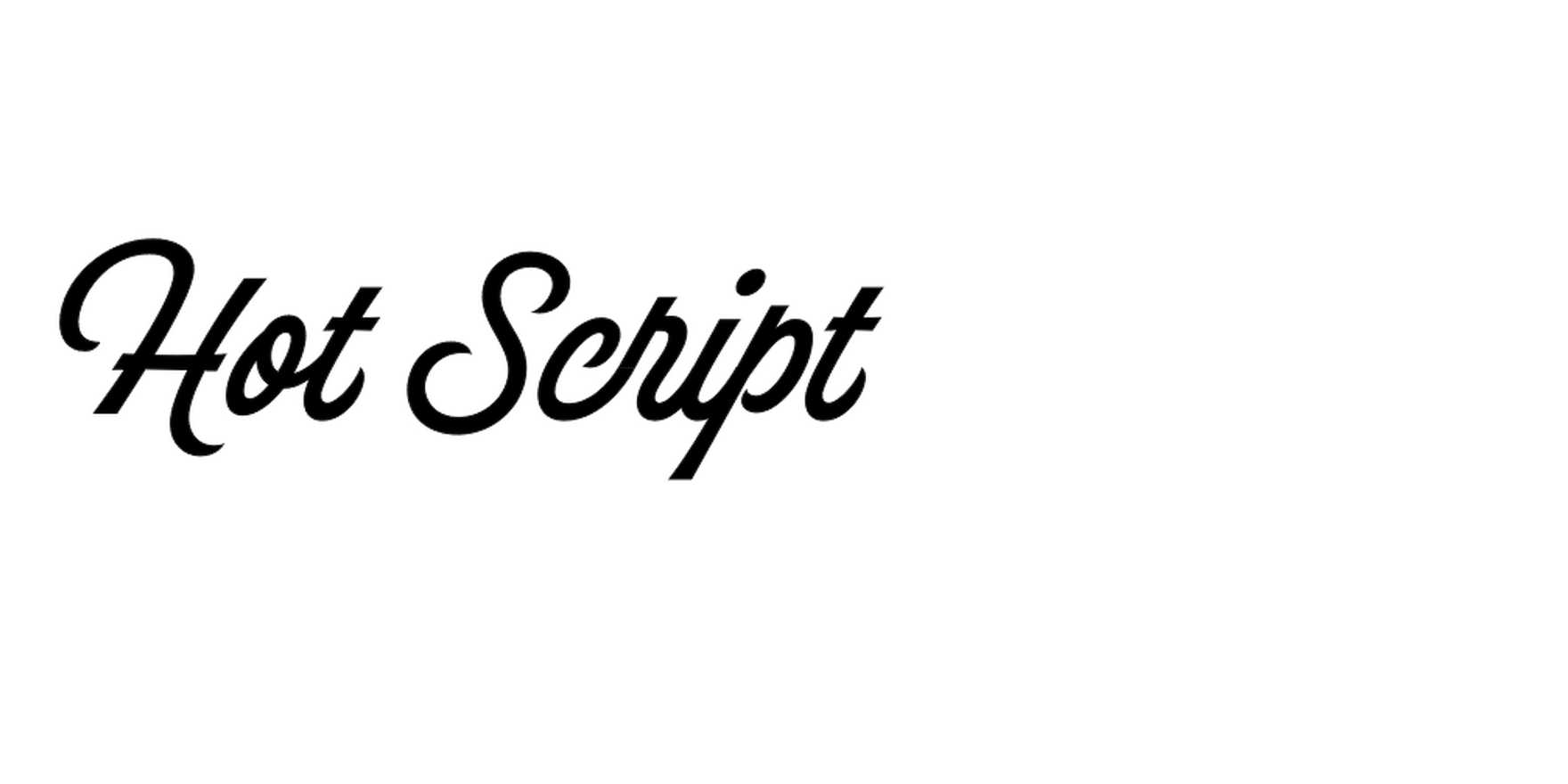 Hot Script in use - Fonts In Use