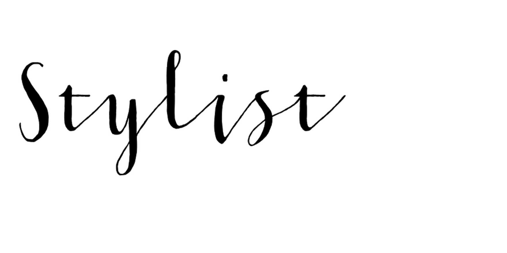 Stylist in use - Fonts In Use