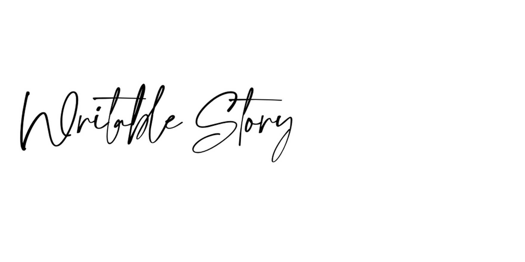 Writable Story in use - Fonts In Use