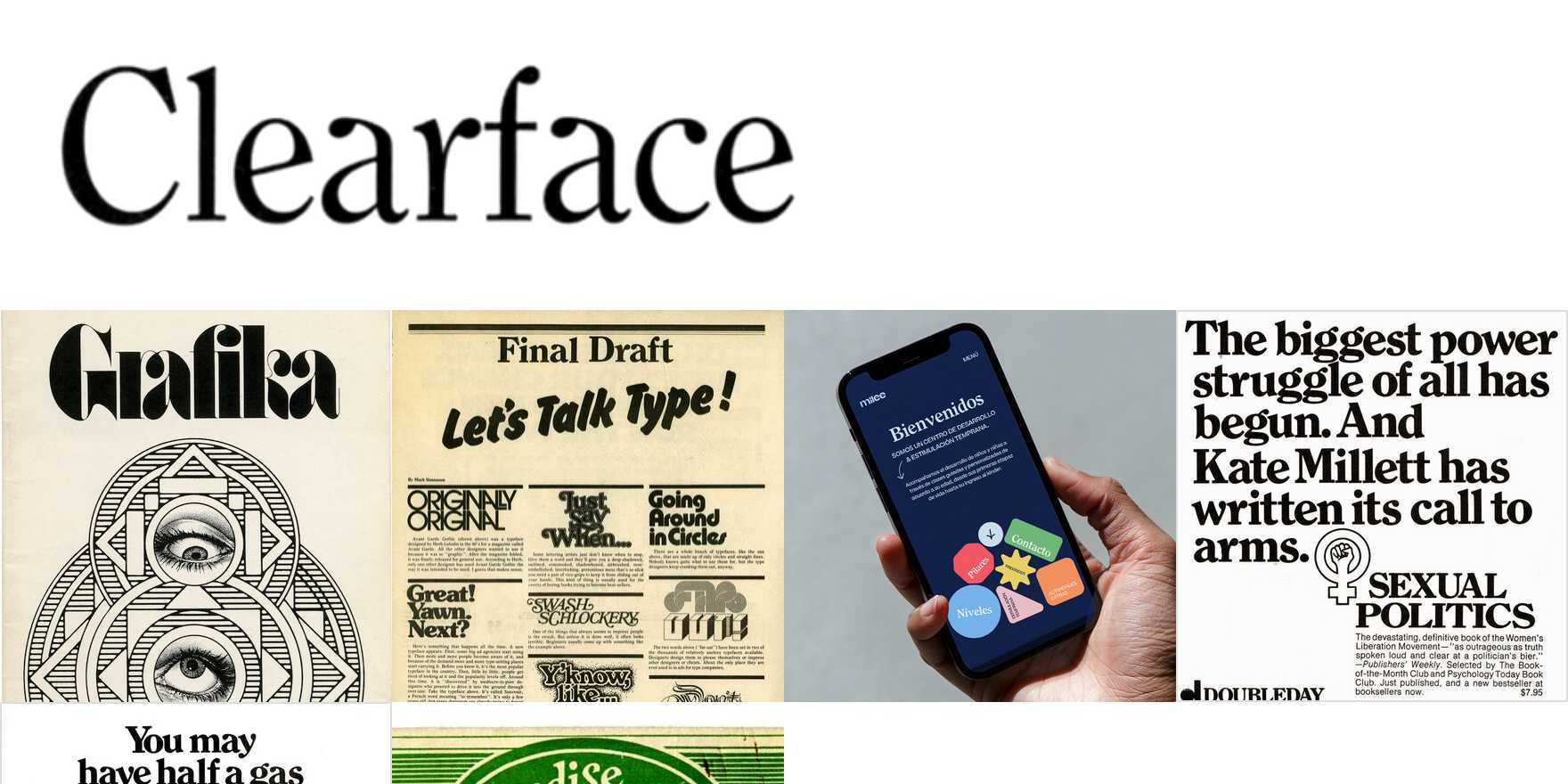 Clearface in use - Fonts In Use