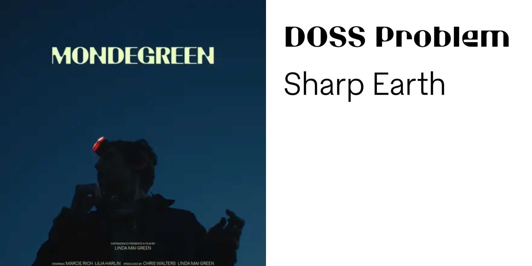 Mondegreen movie posters and titles - Fonts In Use