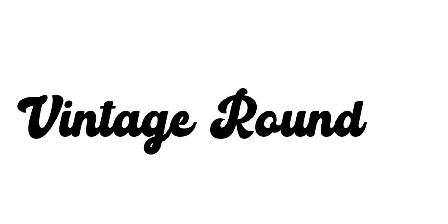 Vintage Round in use - Fonts In Use