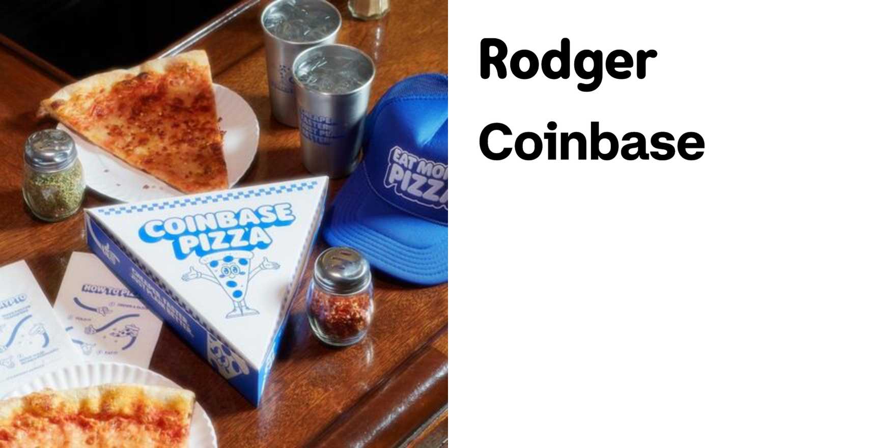 Coinbase Bitcoin Pizza Day - Fonts In Use