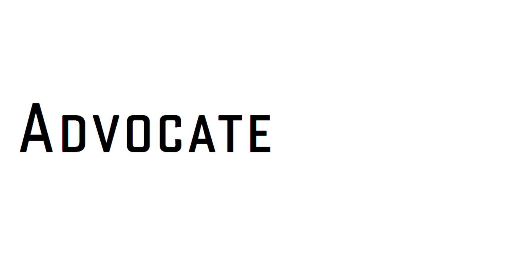 Advocate in use - Fonts In Use