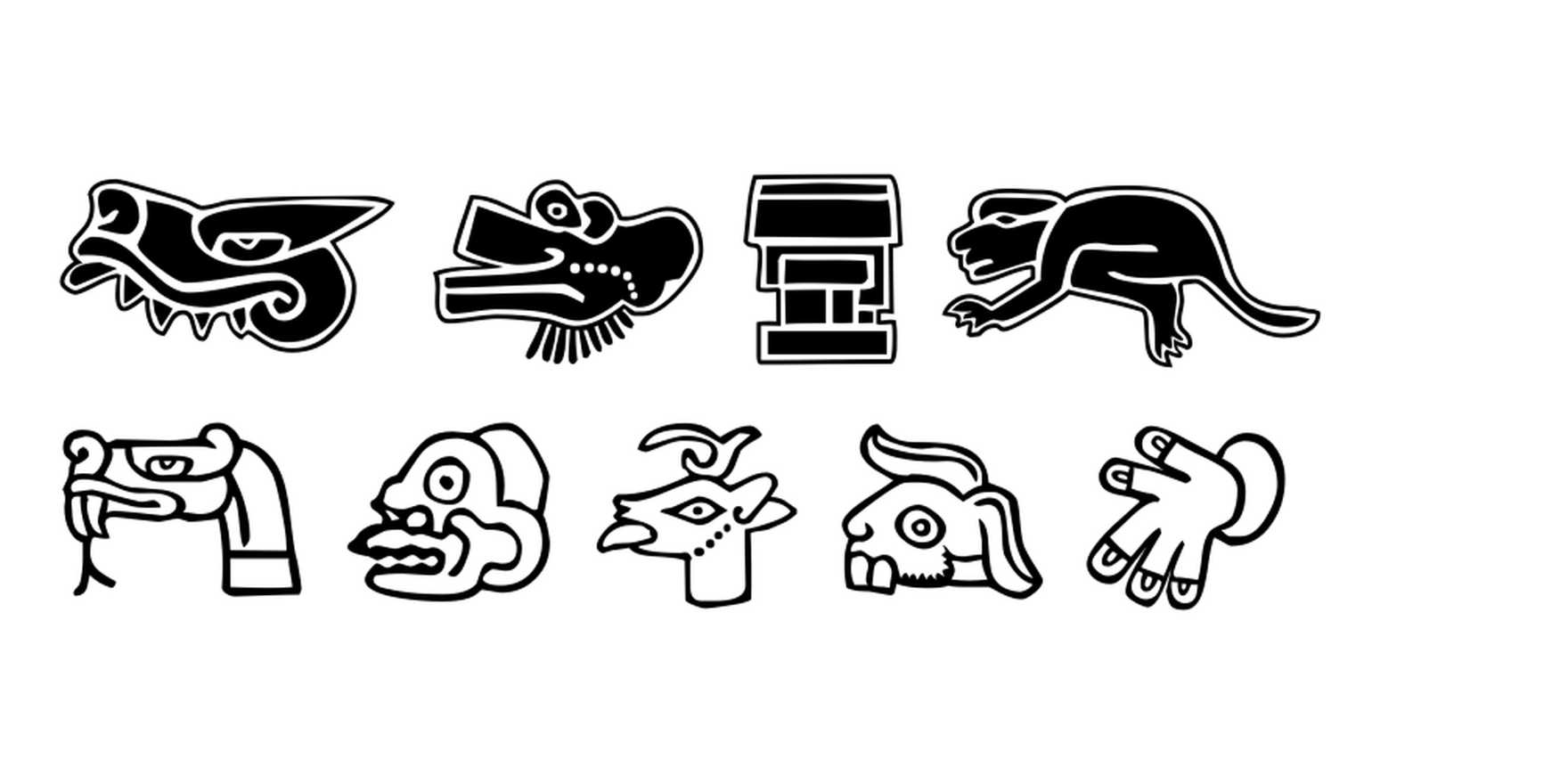 Aztec Day Signs in use - Fonts In Use