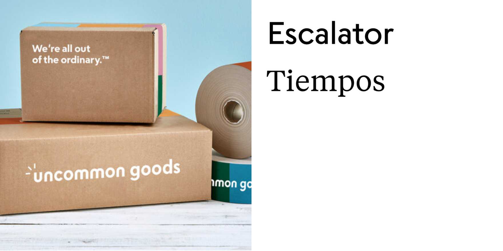Uncommon Goods - Fonts In Use