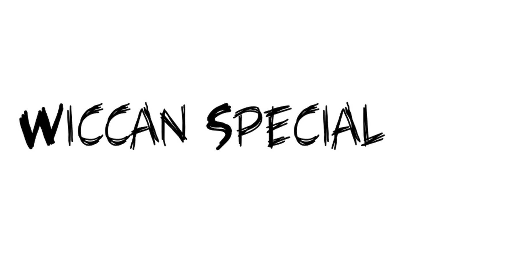Wiccan Special in use Fonts In Use