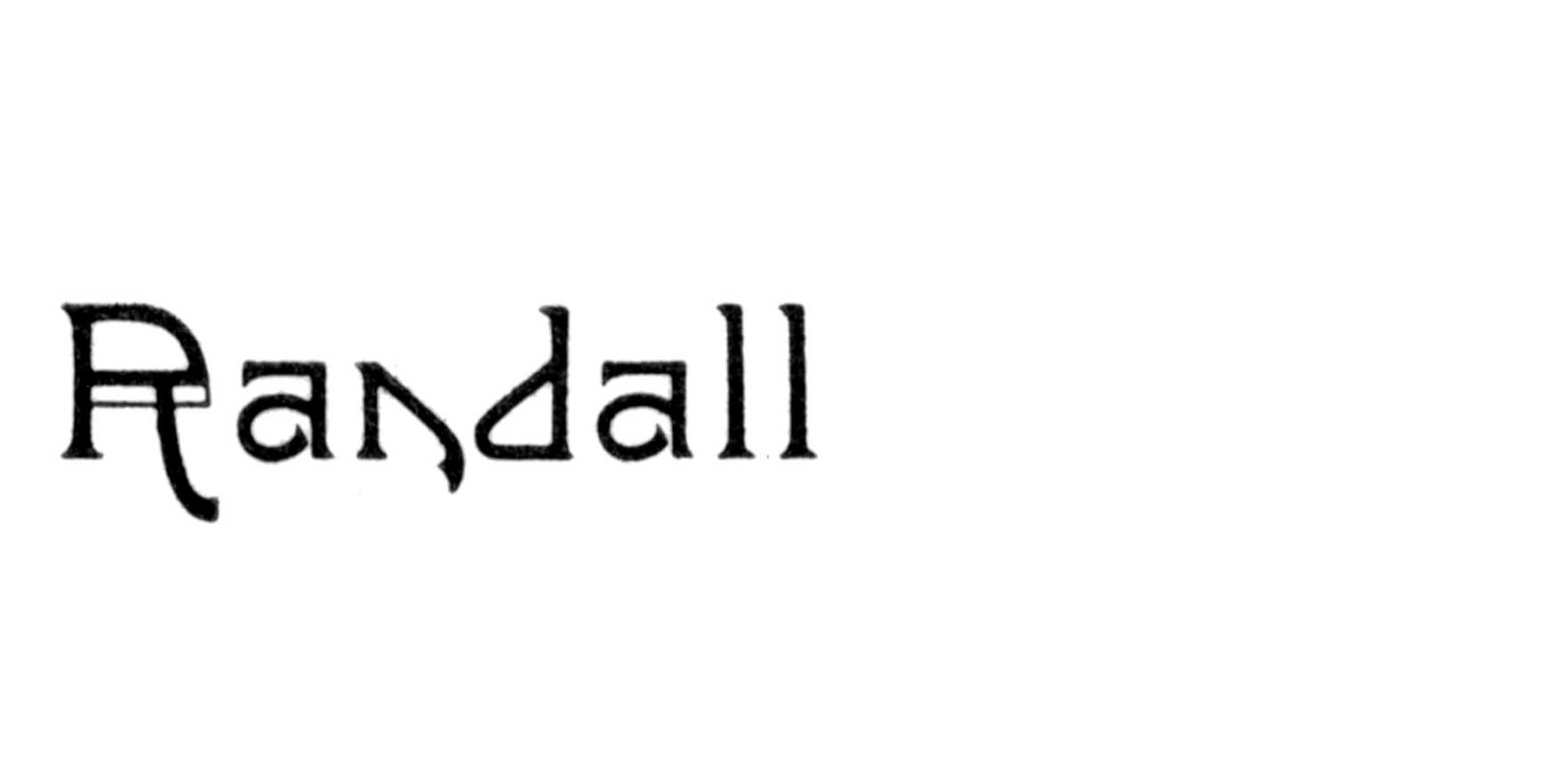 Randall in use - Fonts In Use