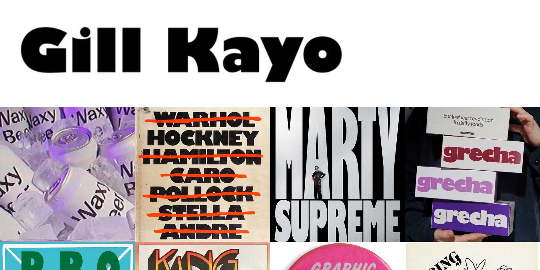 Gill Kayo in use - Fonts In Use