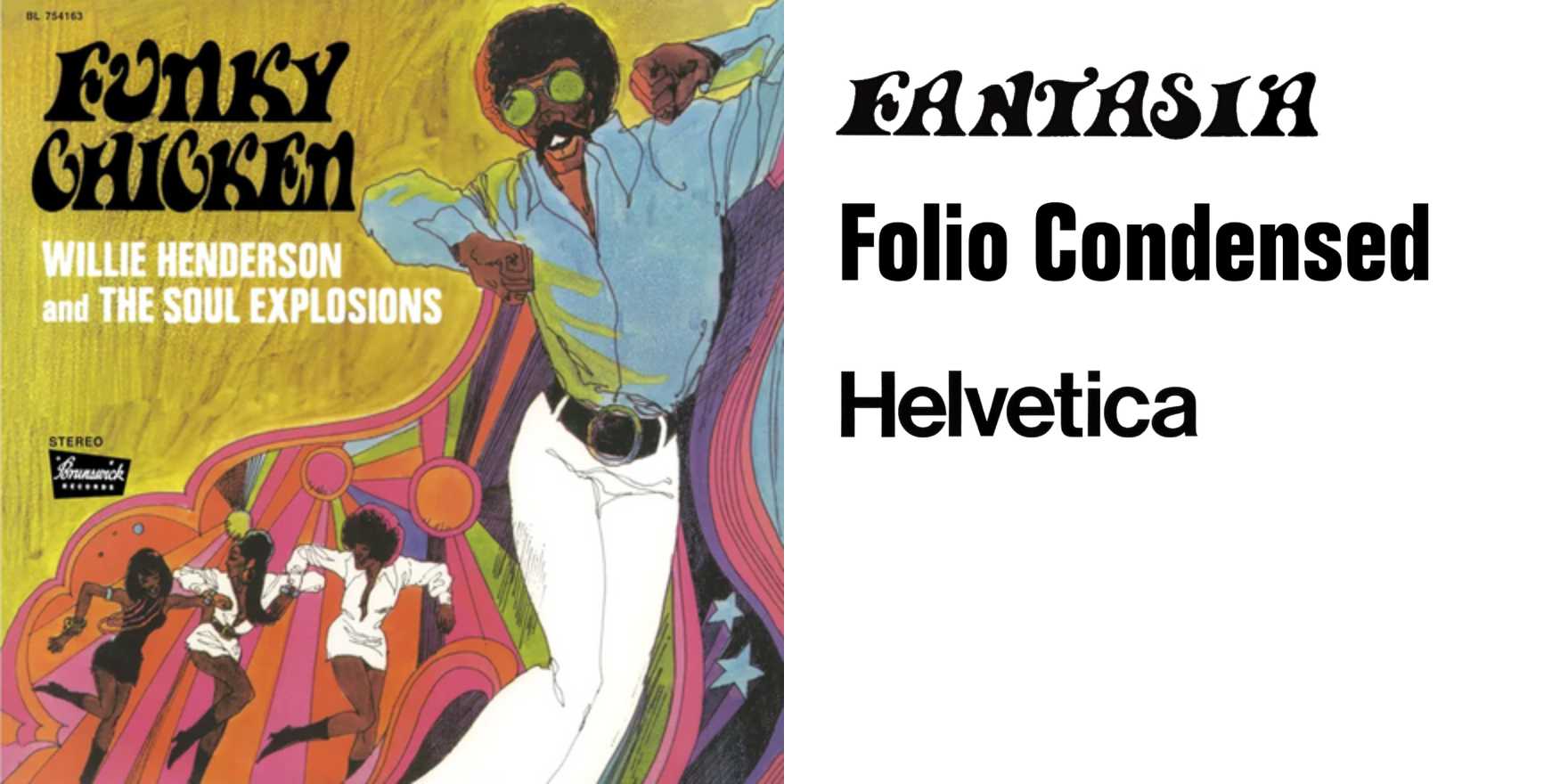 Willie Henderson and the Soul Explosions – Funky Chicken album art