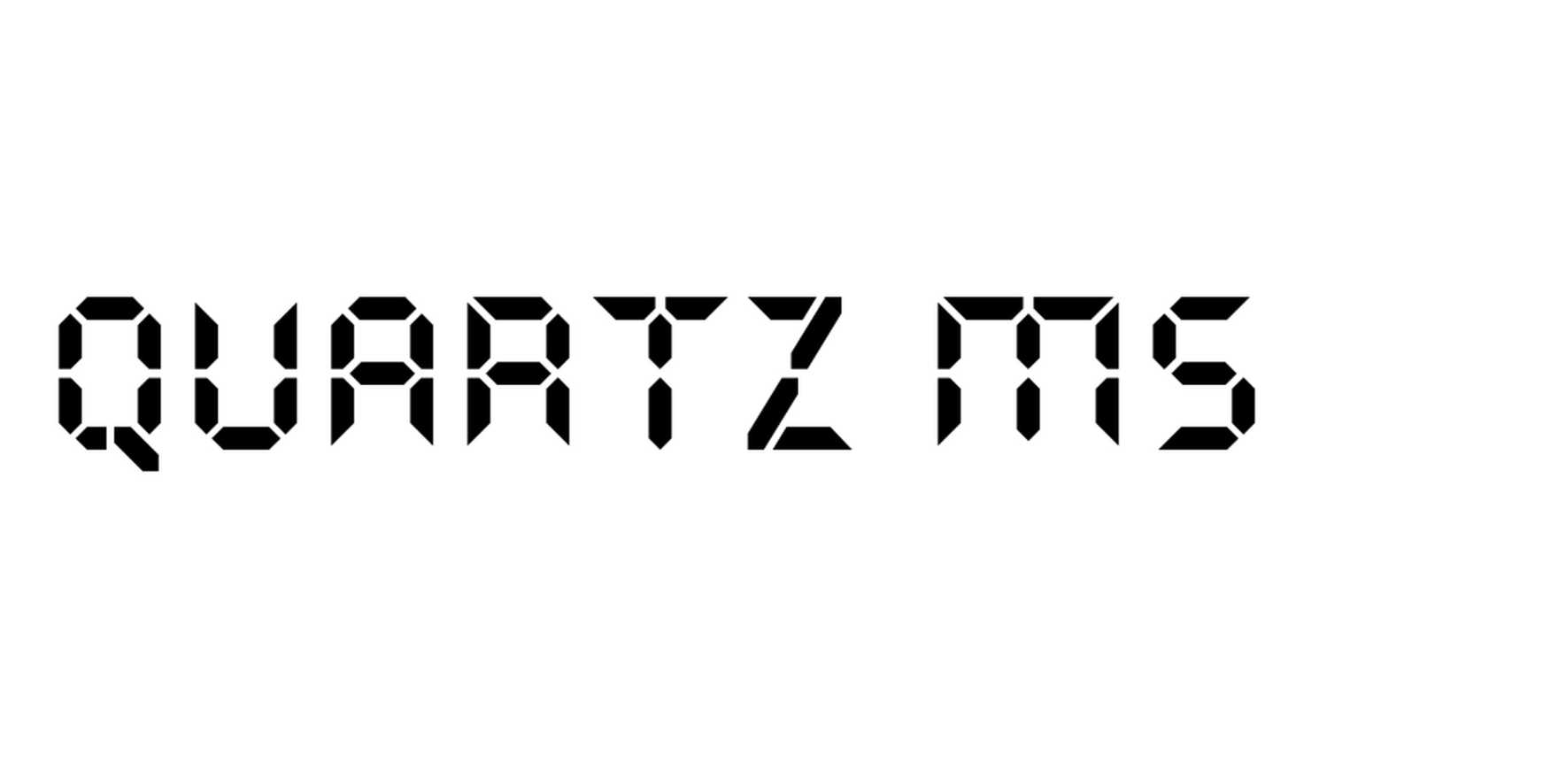 Quartz MS in use - Fonts In Use