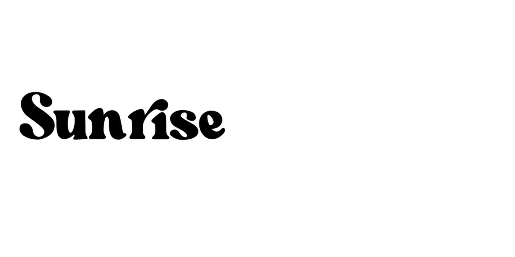 Sunrise in use - Fonts In Use