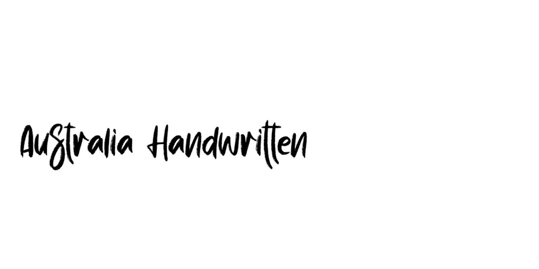 Australia Handwritten in use - Fonts In Use