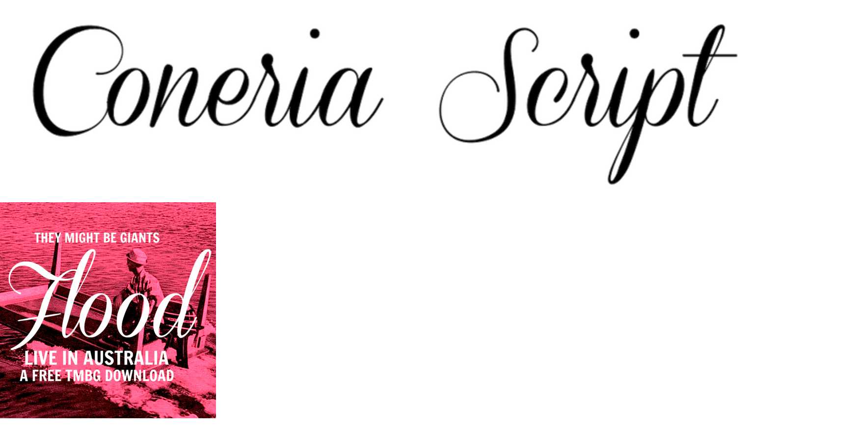 Coneria Script in use - Fonts In Use