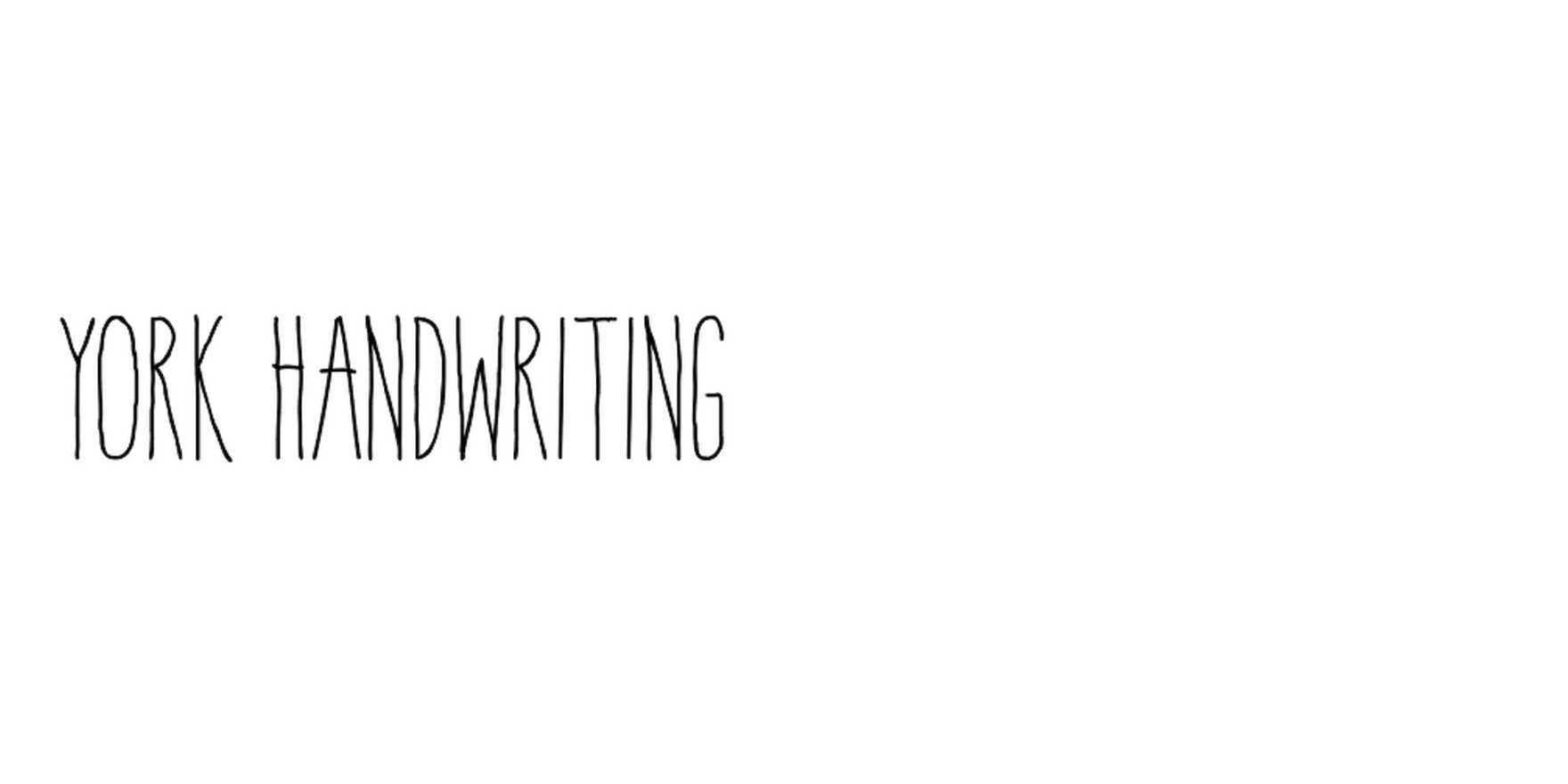 York Handwriting in use - Fonts In Use