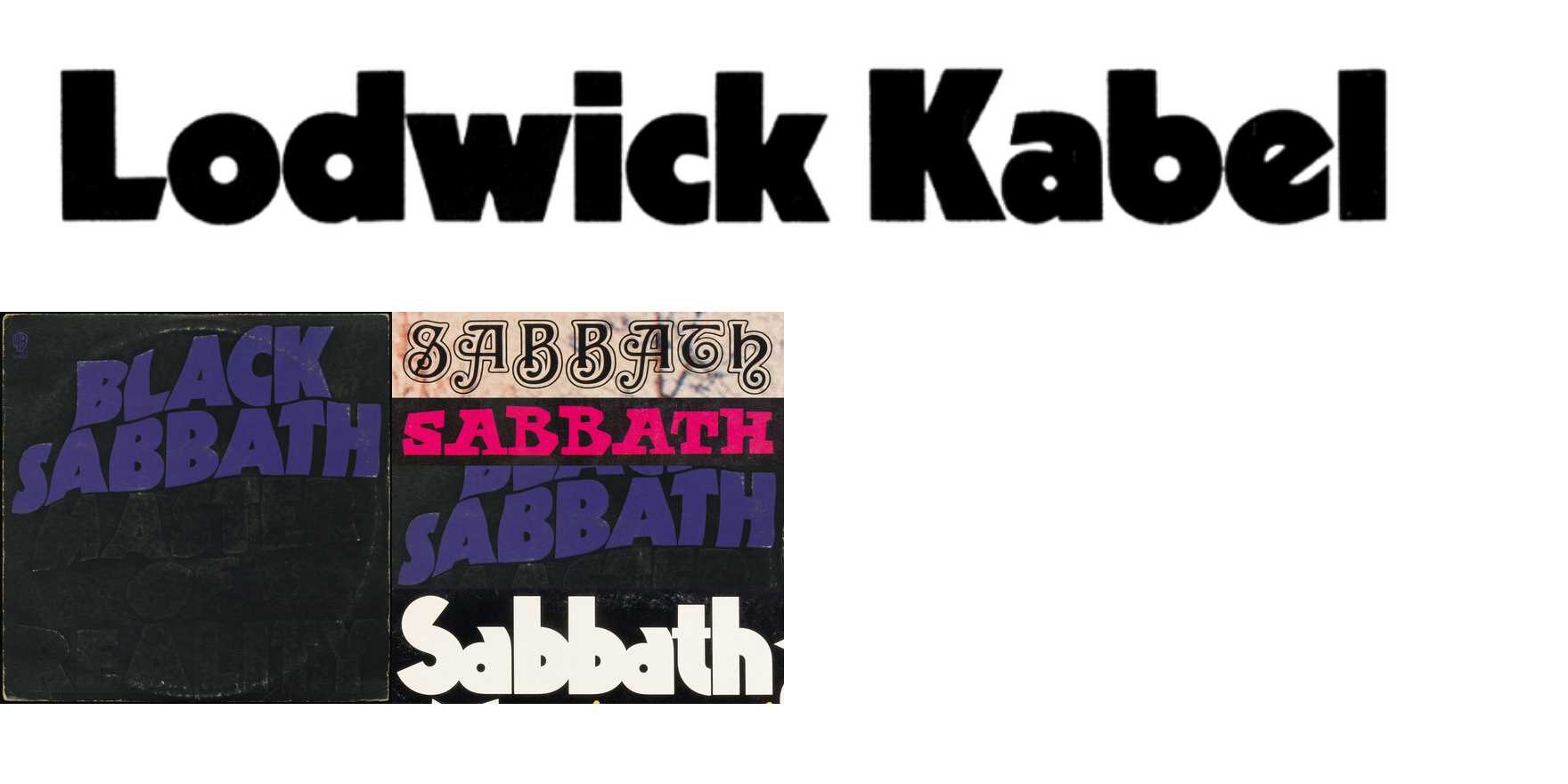 Lodwick Kabel in use - Fonts In Use