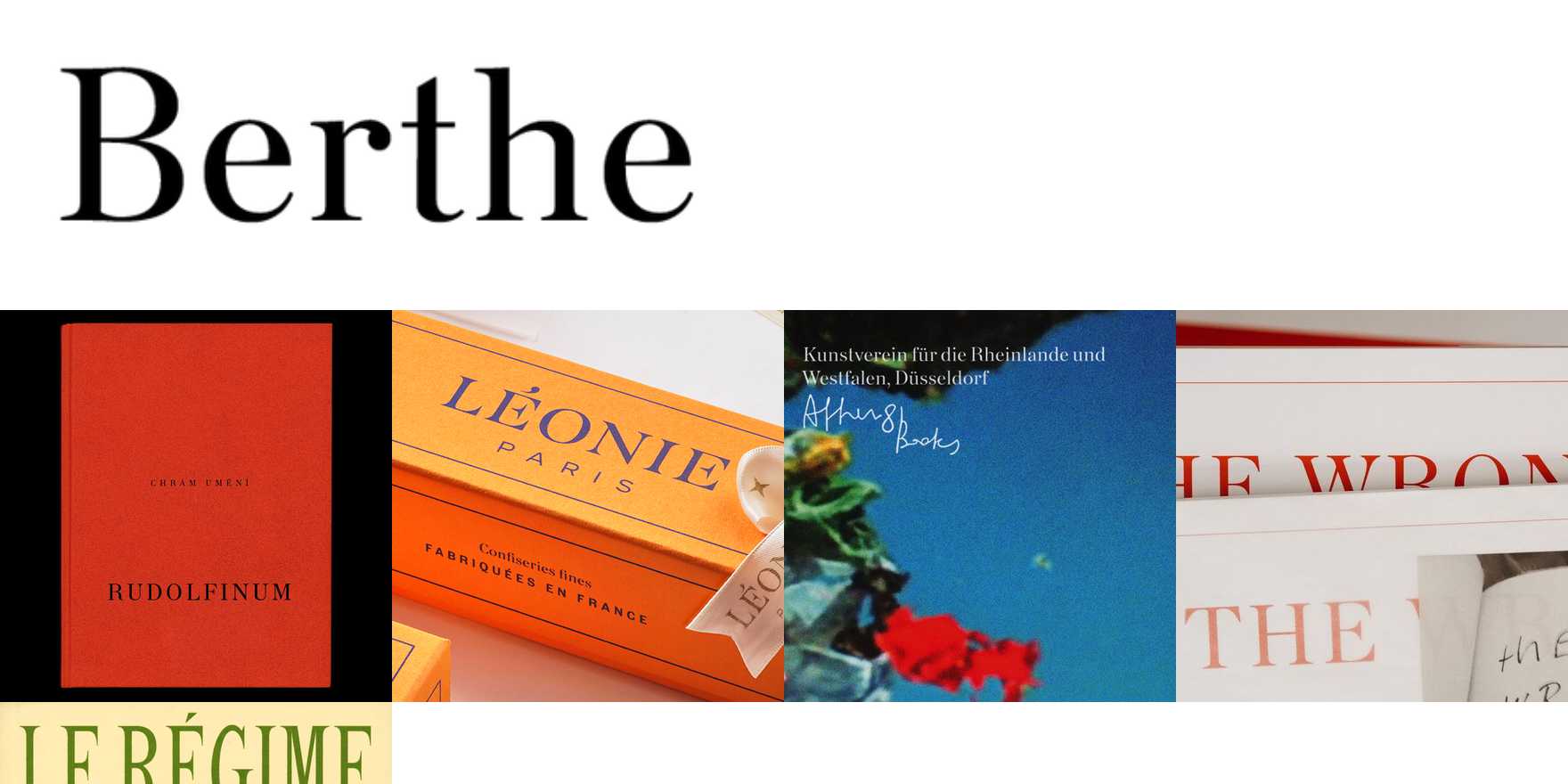 Berthe in use Fonts In Use