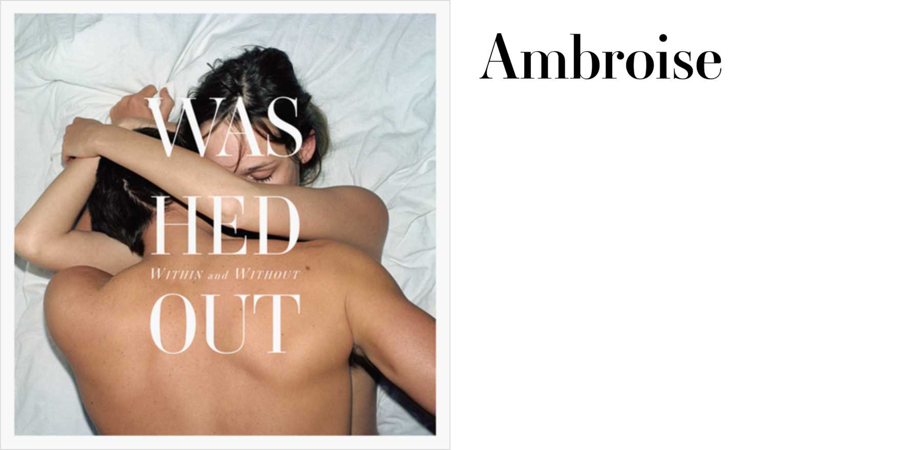 Washed Out – Within and Without album art - Fonts In Use