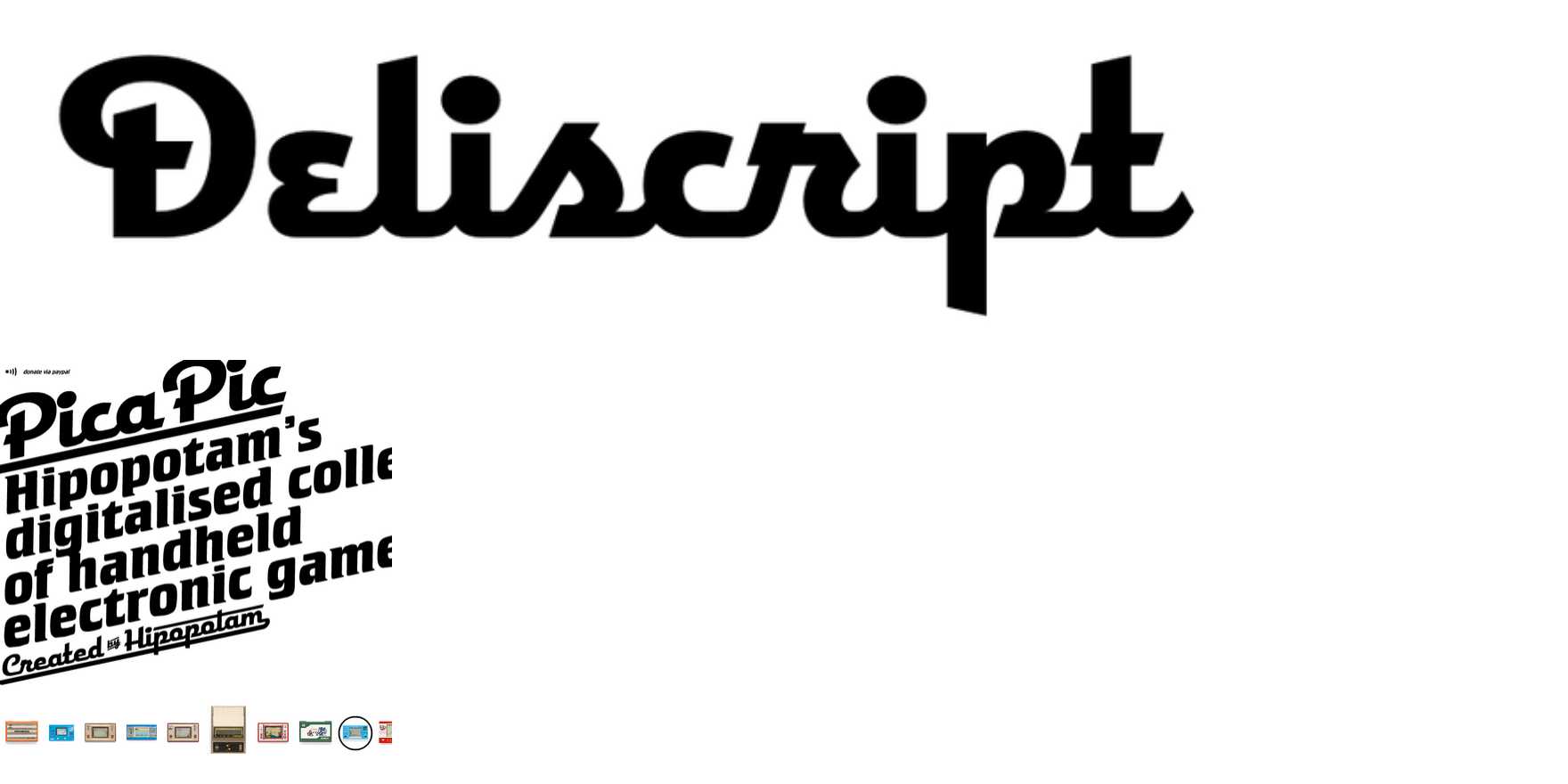 Deliscript in use - Fonts In Use
