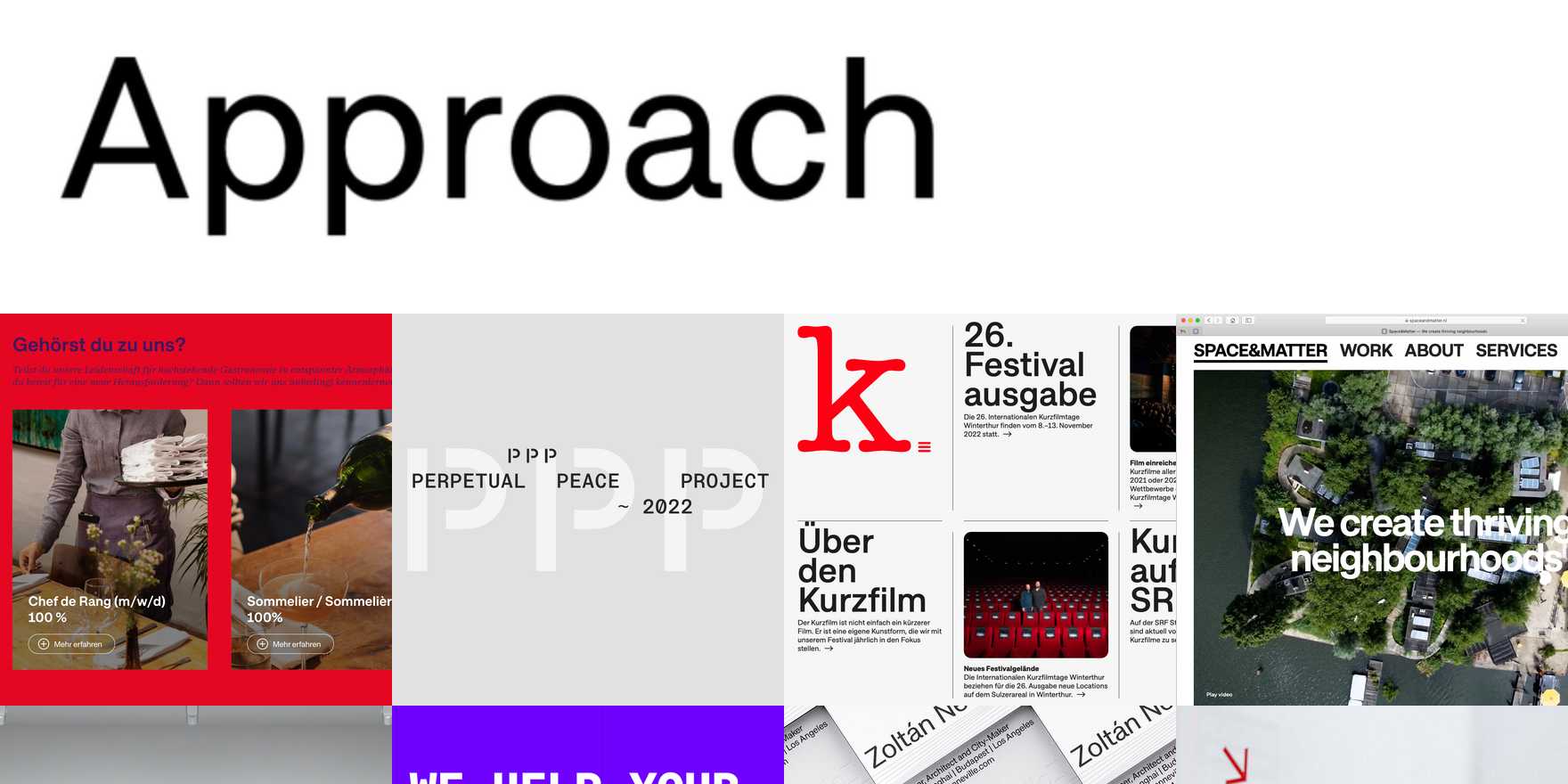 Approach in use - Fonts In Use