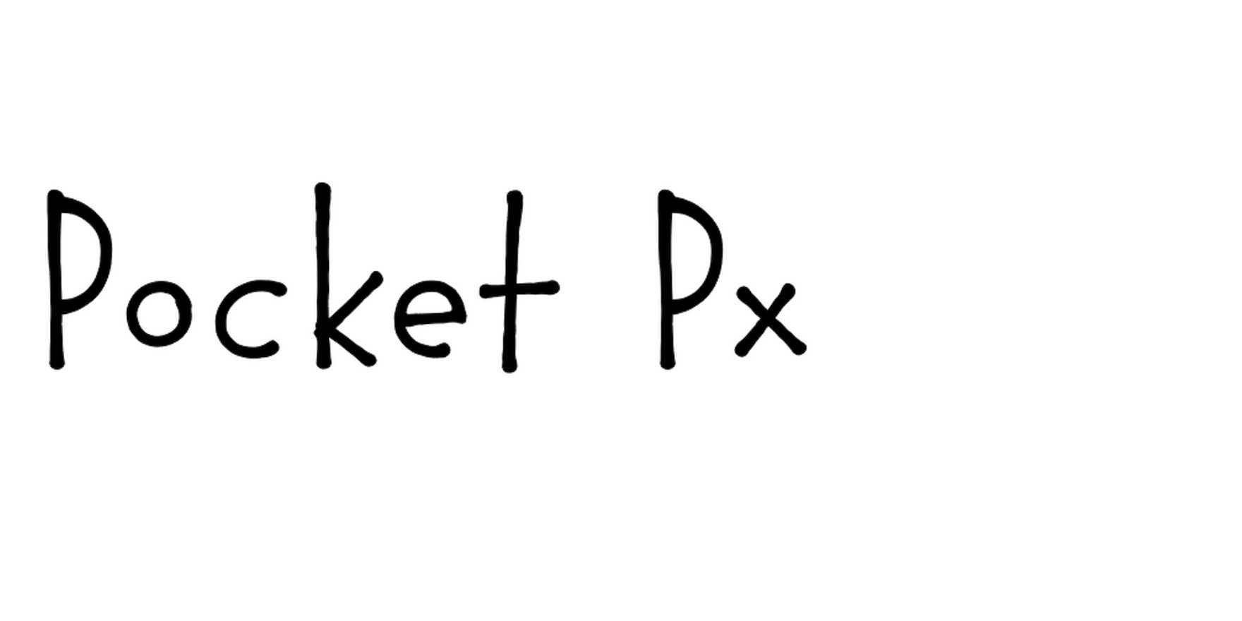 Pocket Px in use - Fonts In Use