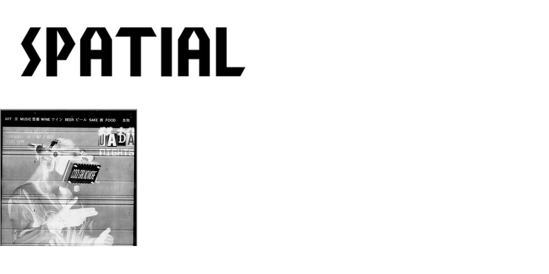 spatial in use - Fonts In Use