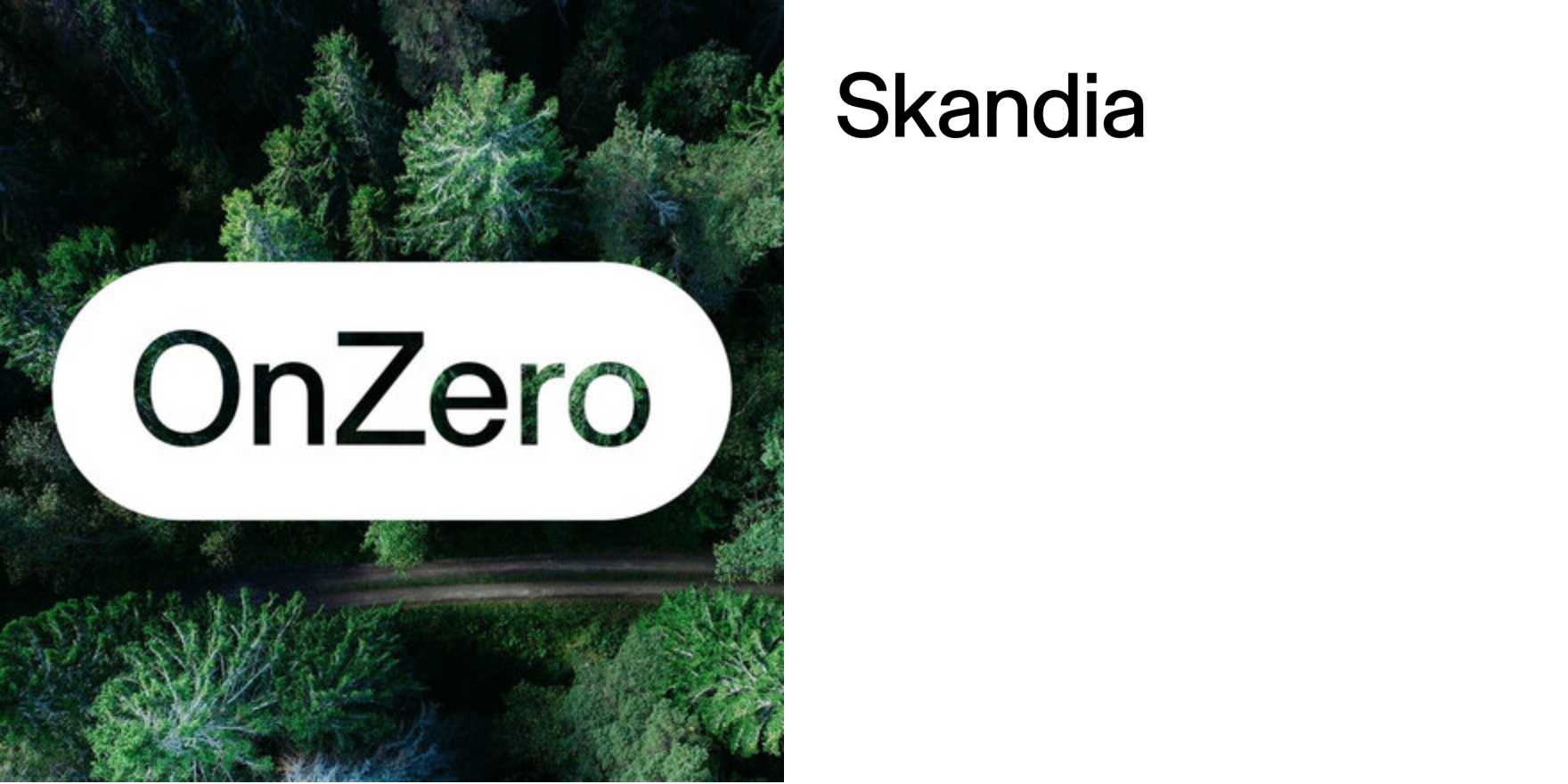 OnZero website - Fonts In Use