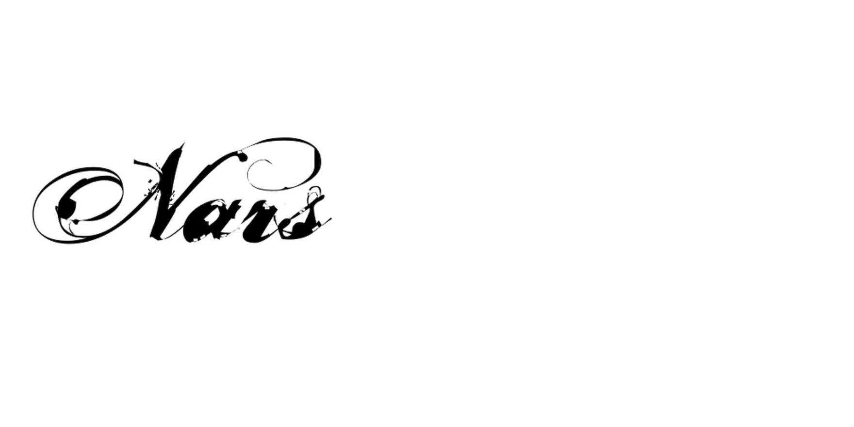 Nars in use - Fonts In Use
