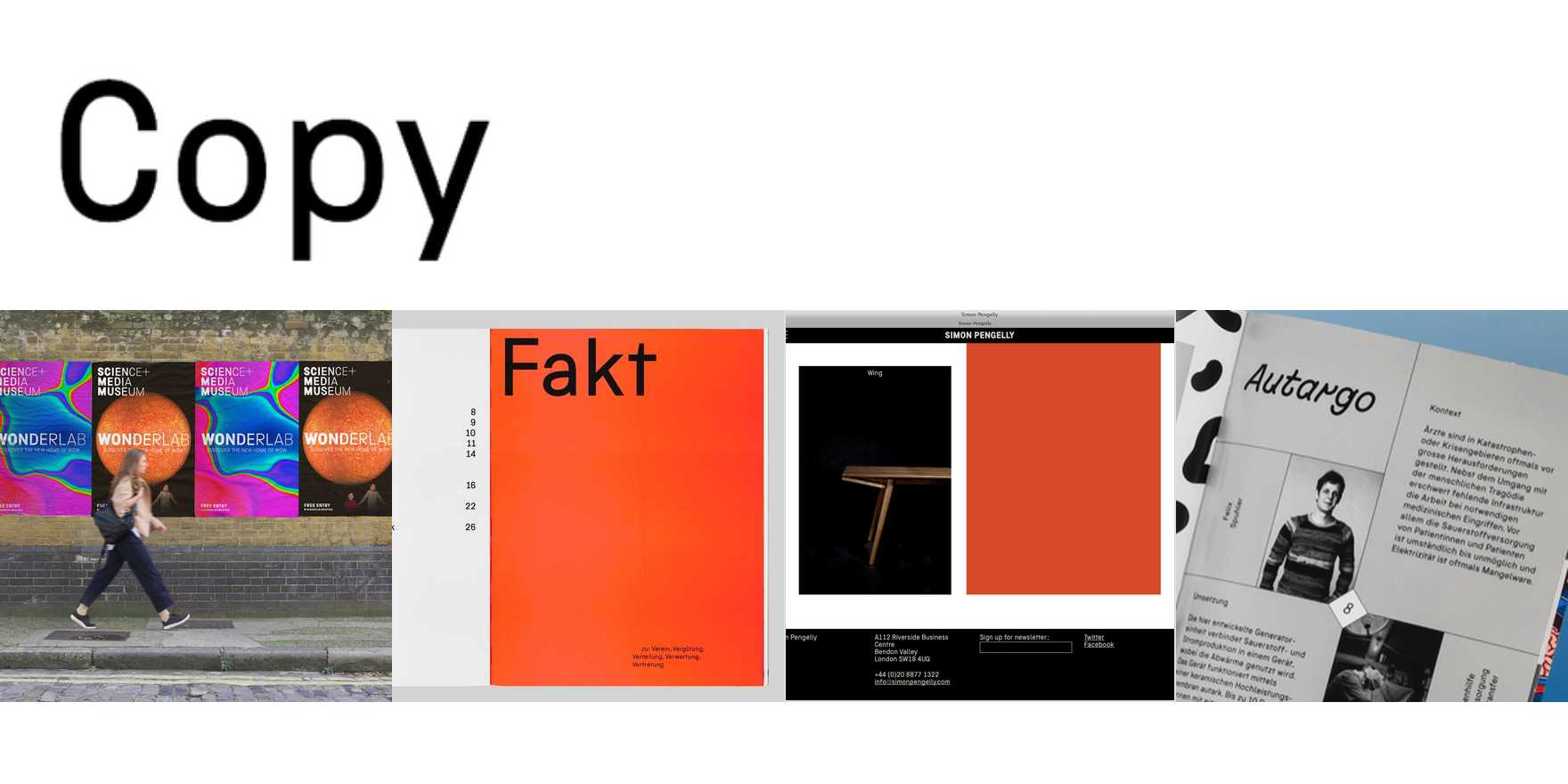Copy in use - Fonts In Use