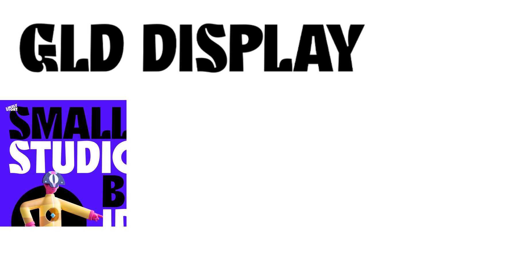 GLD Display in use - Fonts In Use