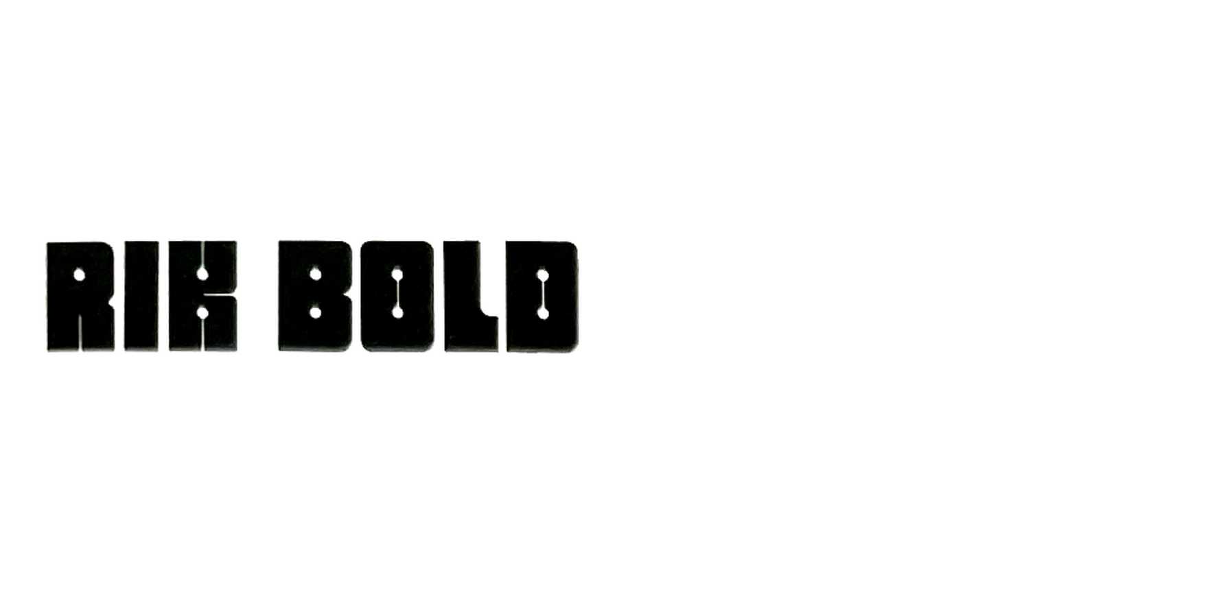 Rik Bold in use - Fonts In Use