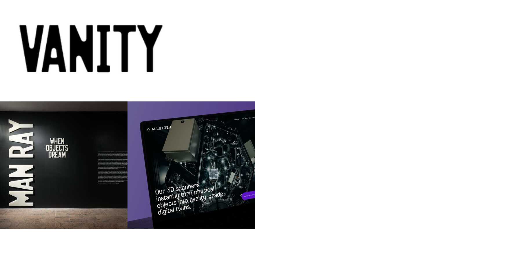 Vanity in use - Fonts In Use